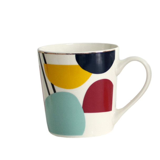 Ceramic Mug - Abstract Colour Shapes