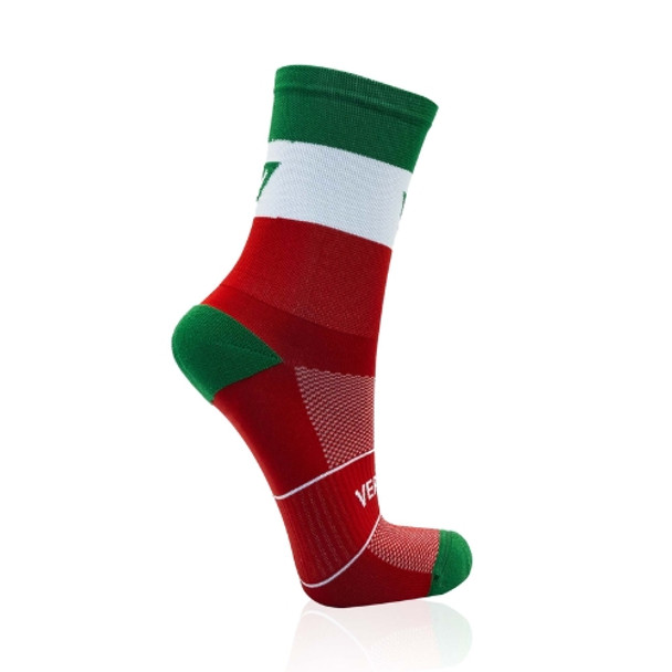 Italy Flag Active Socks / Size: 4-7