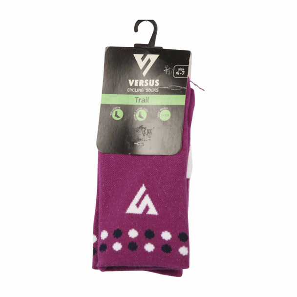 Socks Purple with dots 4-7