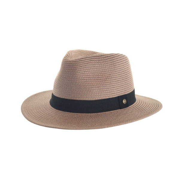 Pana Mate Fedora Taupe Hat / 58cm