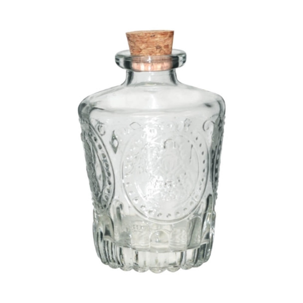 Keats Perfume Bottle With Cork Clear