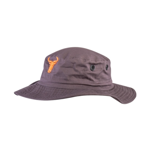 Mens Ripstop Bush Hat / Charcoal