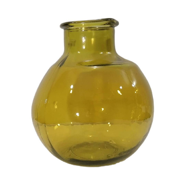 Amber Sun Glass Vase / 31cm