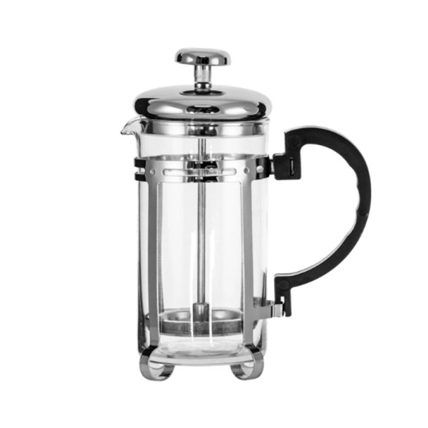 Regent Coffee Plunger / Chrome Frame / 6 Cup / 600ml