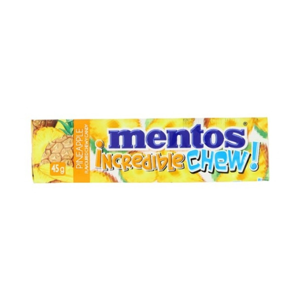 Mentos Incredible Chews Pineapple
