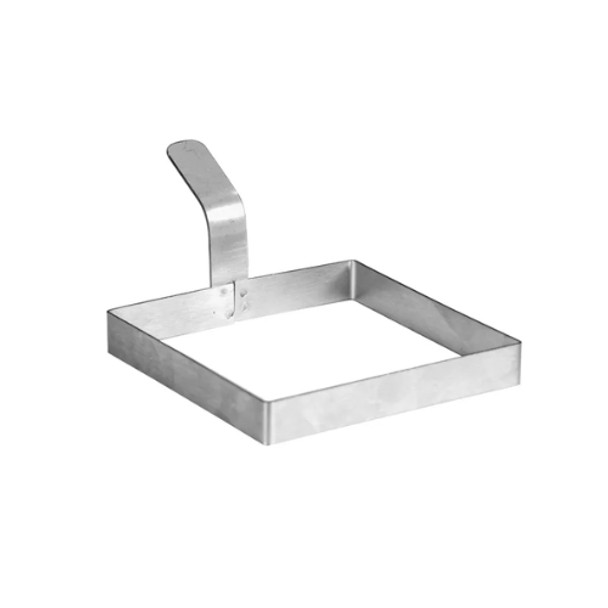 Stainless Steel Egg Ring Square