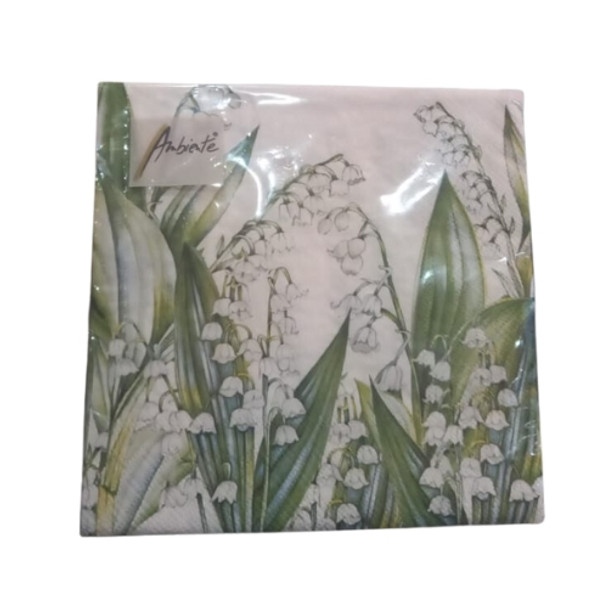 Serviette - Sweet Lily (33x33cm)