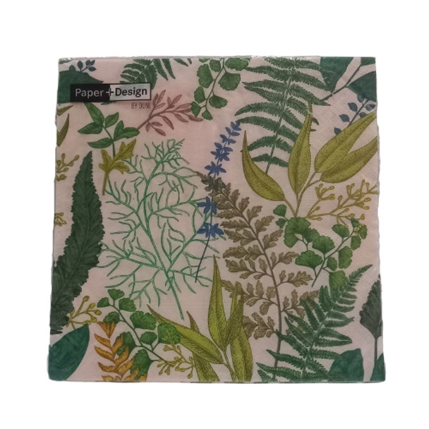 3 Ply Serviette - Soft Nature / Pack of 20