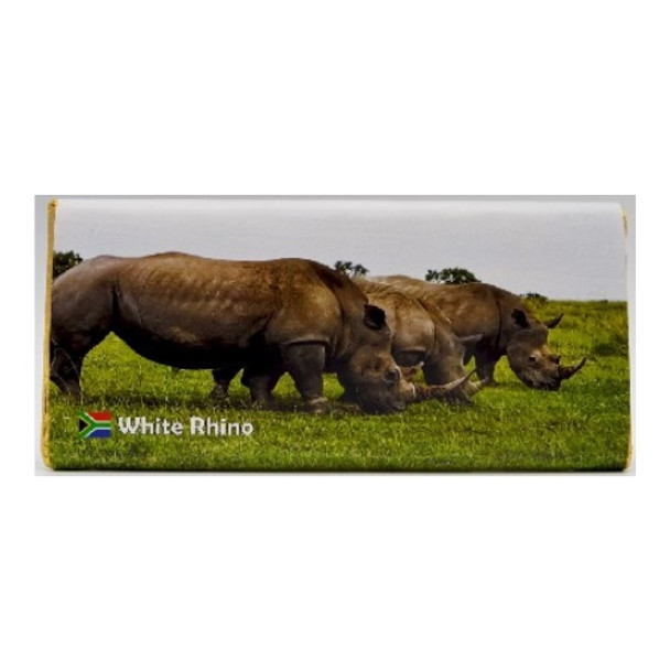 Chocolate Card white Rhino 75g