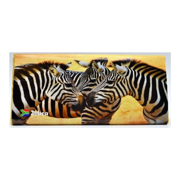 Chocolate Card Zebra 75g