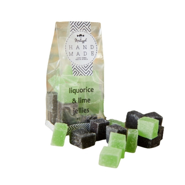 Jelly Squares Liquorice And Lime