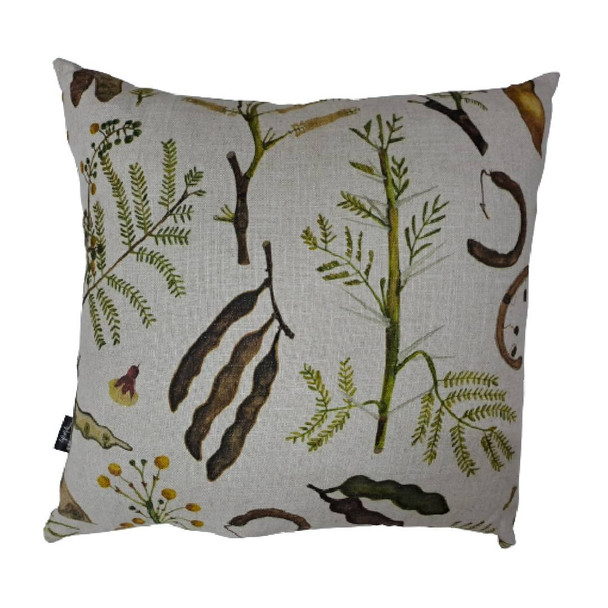 Scatter Cushion - Silvertree Seed Pod (60x60cm)