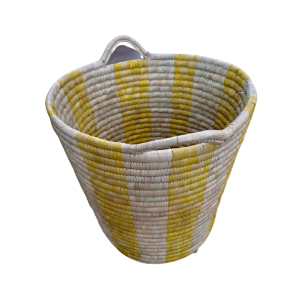 Patterned Baskets with Handle - Large