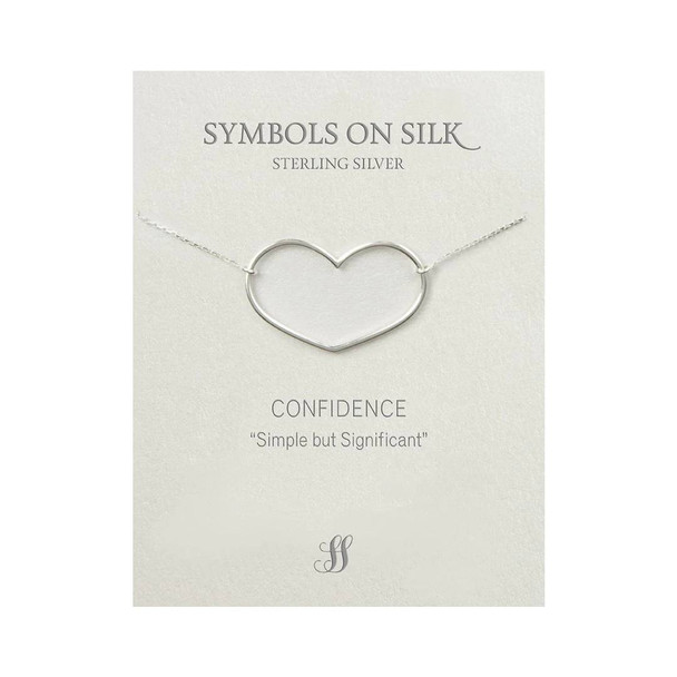 Confidence Necklace / Big Open Heart