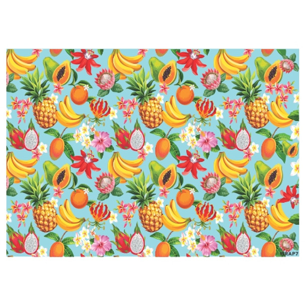 Gift Wrap Sheet - Tropical Fruit