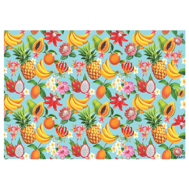 Gift Wrap Sheet - Tropical Fruit