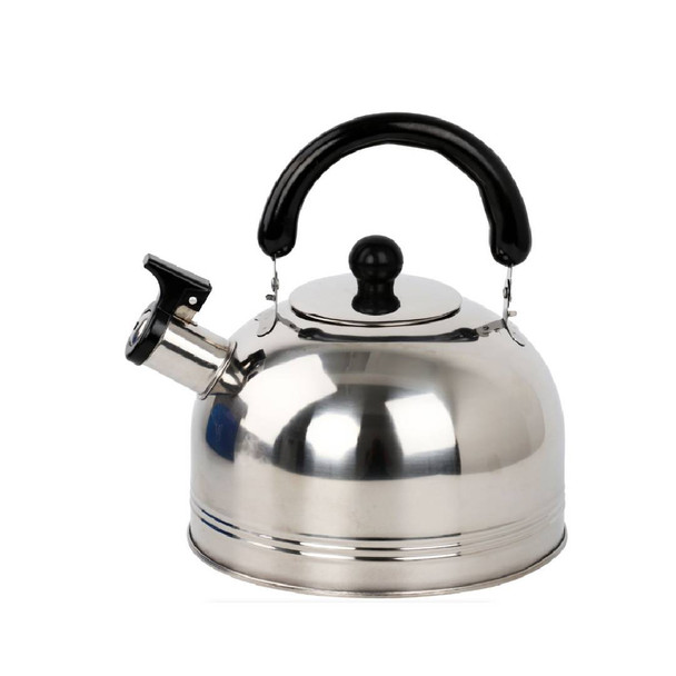 Stainless Steel 2litre Whistling Kettle / Silver