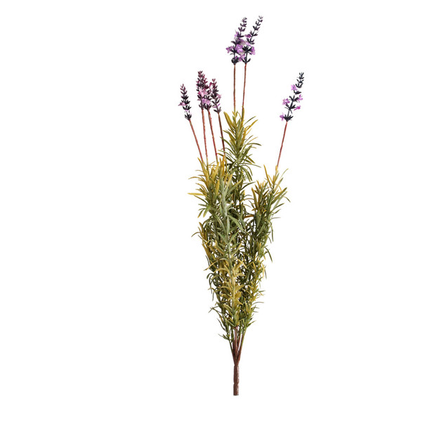 Artificial Flowers - Purple Lavender / 60cm