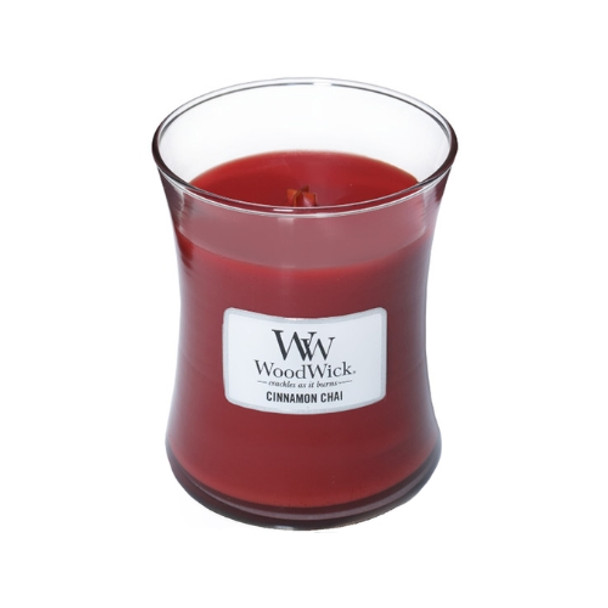 Medium Woodwick Candle - Cinnamon Chai