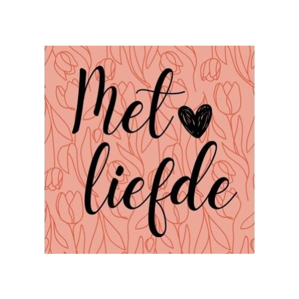 Small Sticker - Met Liefde Tulips