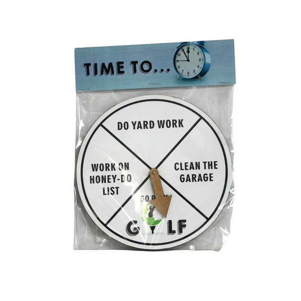 Go Play Golf Chore Wheel