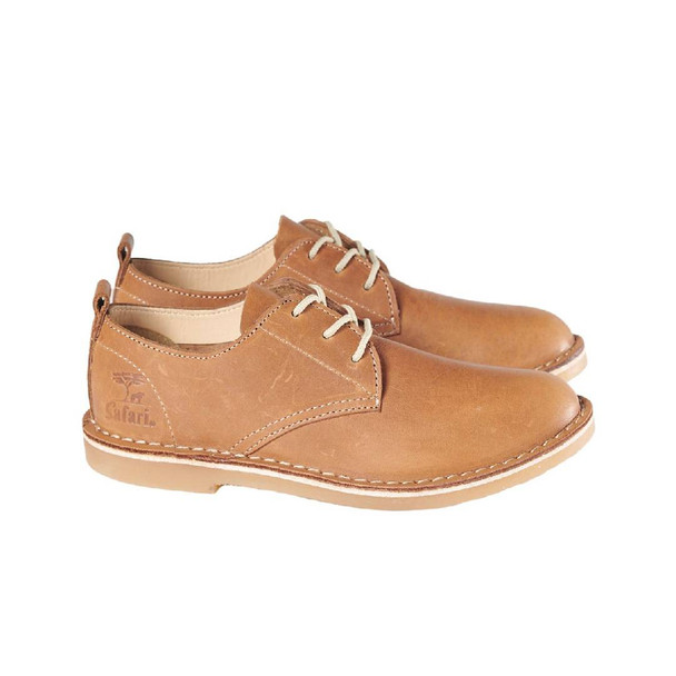 Ladies Safari Woodlands Shoe - Tan