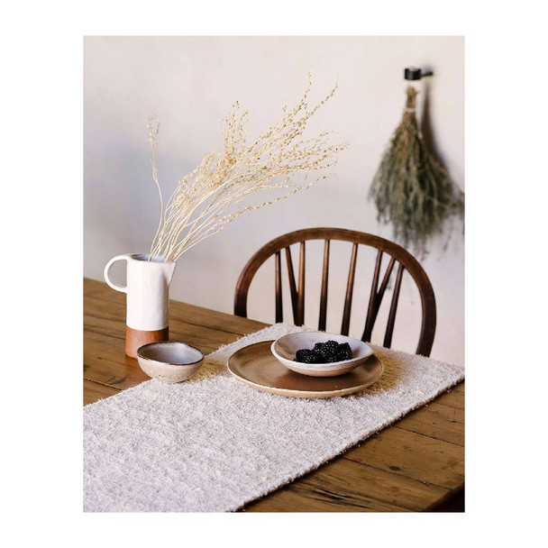 Thick Weave Table Runner - Natural