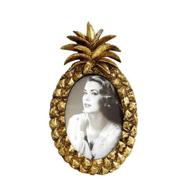 Small Gold Pineapple Photoframe