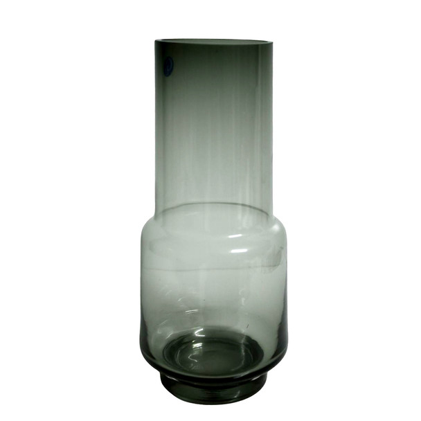 Charcoal Long Nordic Glass Vase