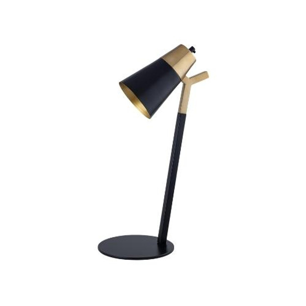 Table Lamp - Black Layback / 50x20cm