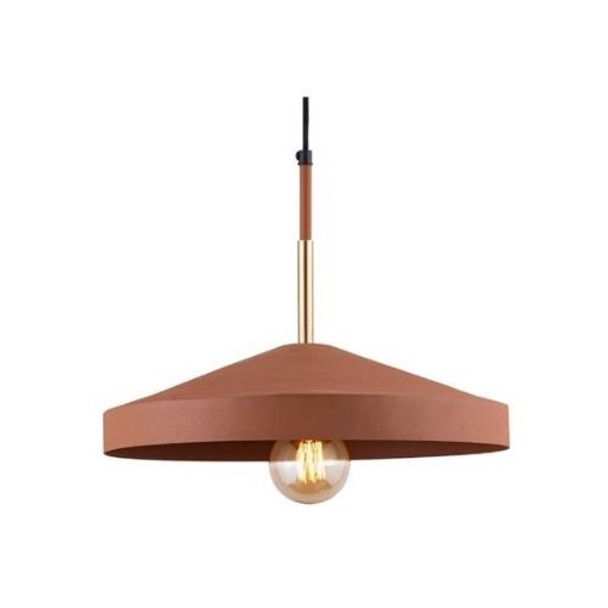 Pendant Lamp - Brown And Gold / 41x31 cm