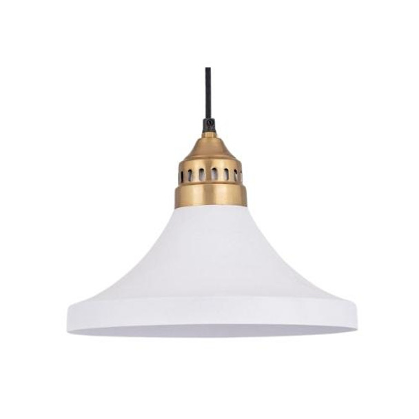 Pendant Lamp - White Gold Triangle / 33x30cm