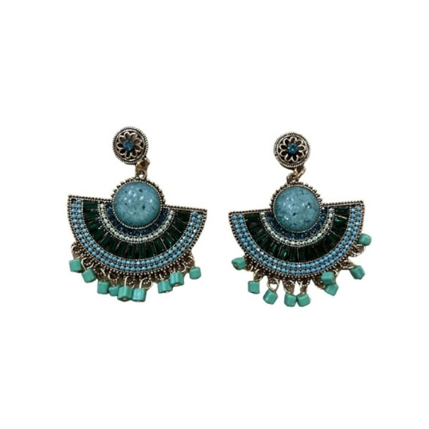 Drop Earrings - Cleopatra Blue