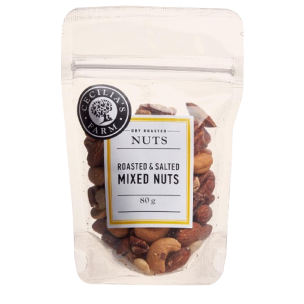 Roasted & Salted Mixed Nuts / 80g