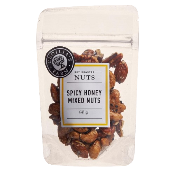 Spicy Honey Mixed Nuts / 80g