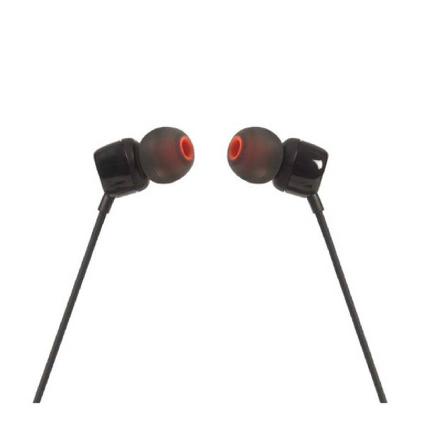 JBL Tune 110 In-Ear Headphone + Mic - Black