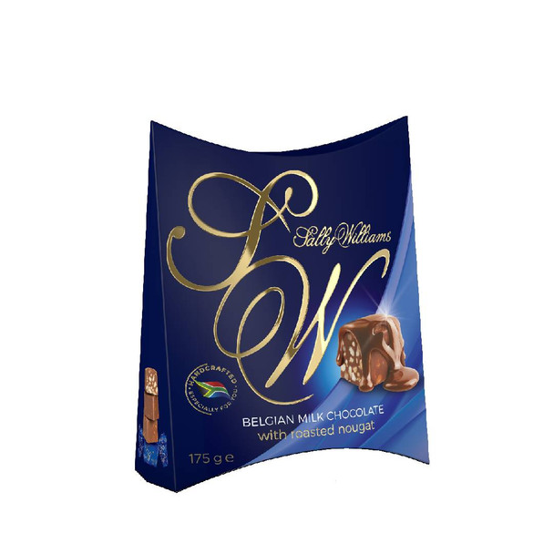 Belgian Milk Chocolate With Roasted Nougat 175g