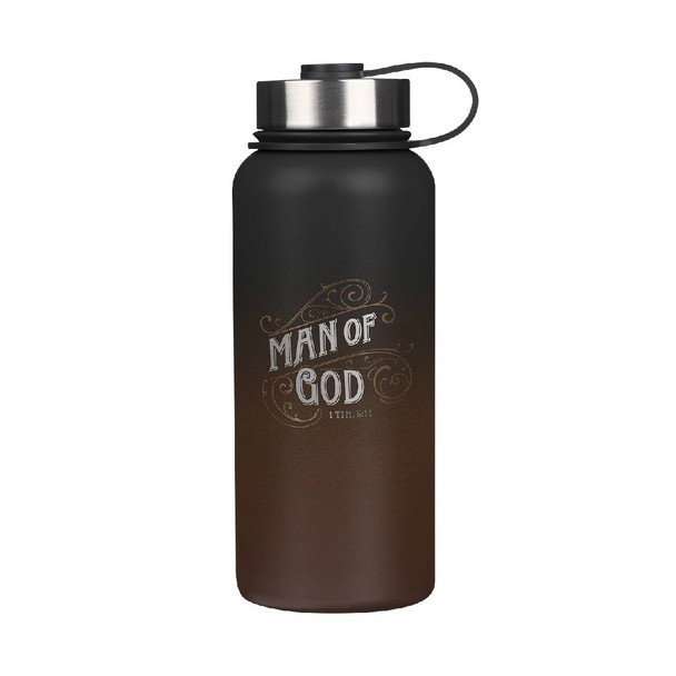 Stainless Steel Water Bottle - Man of God