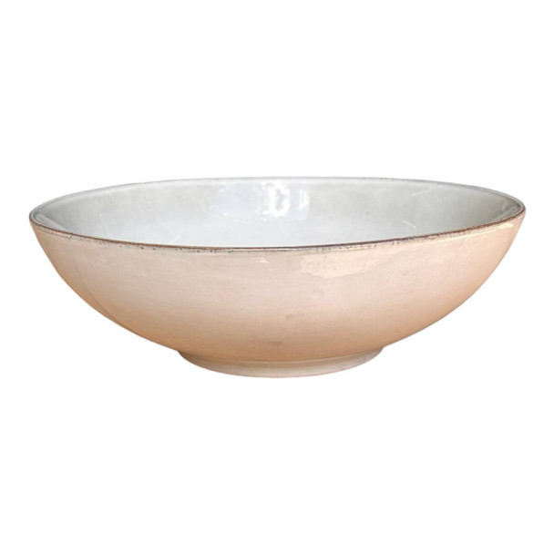 Ceramic Bowl - Light Grey, White Speckle