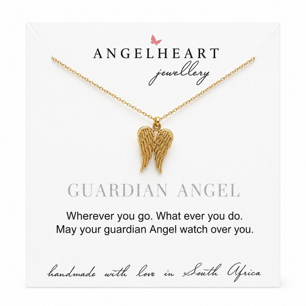 Necklace / Goldplated / Double Angelwings