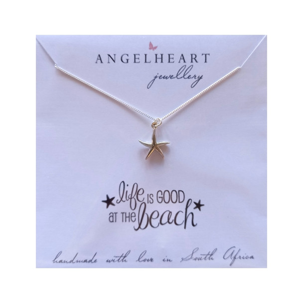 Necklace / Sterling Silver / Starfish