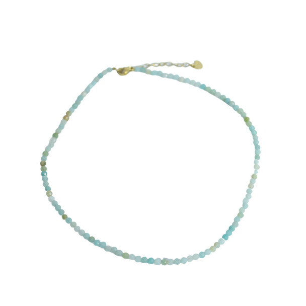 Necklace - Blue And Green Beads