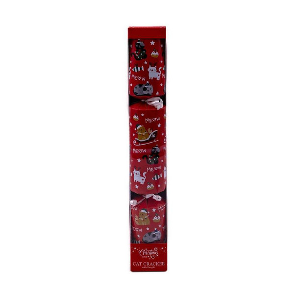 Single Christmas Cracker / Red Cat Single Christmas Cracker / Red Cat