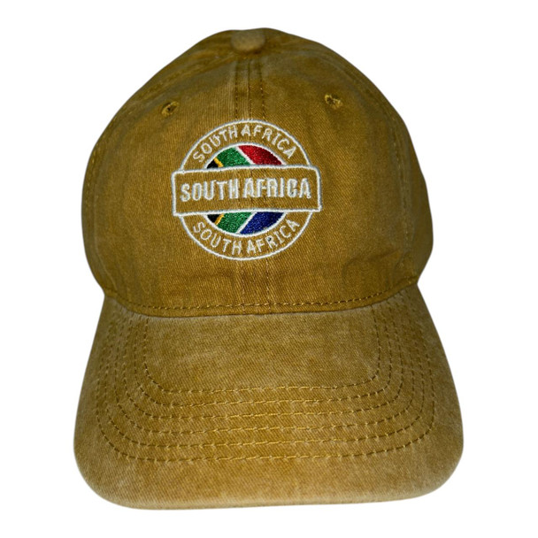 Washed Destination Stamp Cap - SA