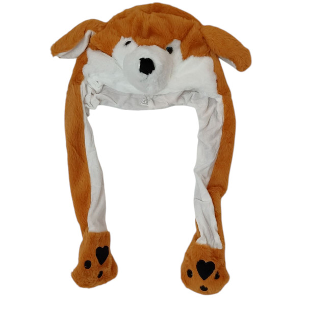 Brown Dog Squeeze Hat