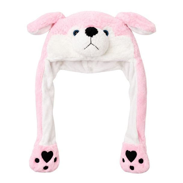 Pink Dog Squeeze Hat