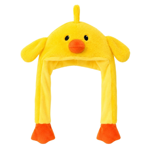 Yellow Chick Squeeze Hat