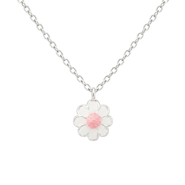 Flower Necklace 39cm Chain / 925SS