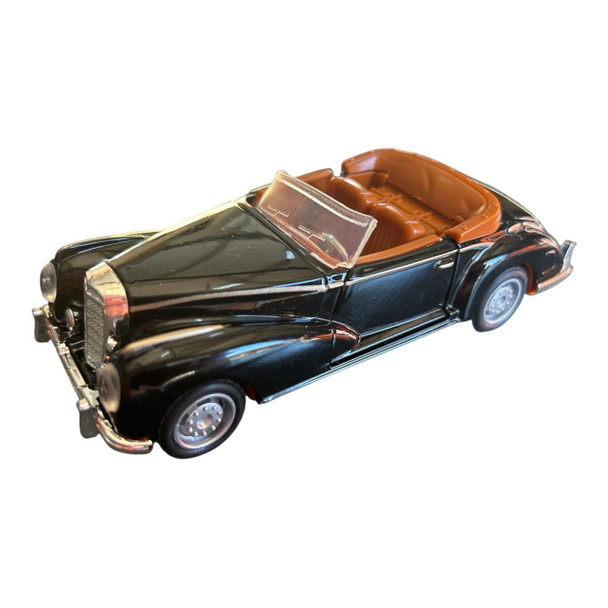 Toy Classic Car - Black Two Door Convertible