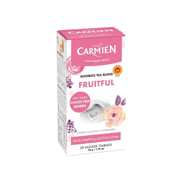 Fruitful Raspberry Leaf Rooibos 50g / 20s Fruitful Raspberry Leaf Rooibos 50g / 20s